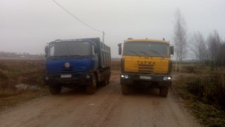 Полноприводный самосвал Татра 