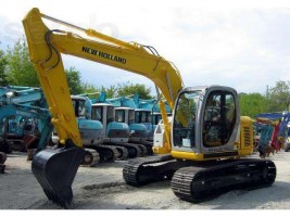 Аренда экскаватора New Holland E135SR