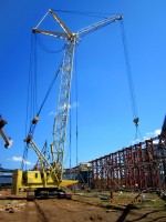 Услуги гусеничного крана 63, 100 тонн
