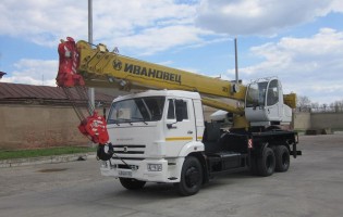 Аренда Автокрана 32 тонны 31 метр стрела