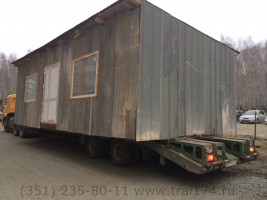 доставка вагончиков, павильонов, бытовок, гаражей