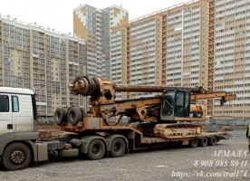 перевозка трактора, перевозка бульдозера, доставка экскаватора