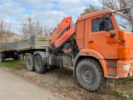 Манипулятор на базе КАМАЗ вездеход с тягачем