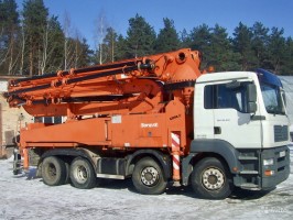 Аренда автобетононасоса