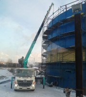 Кран манипулятор с КМУ
