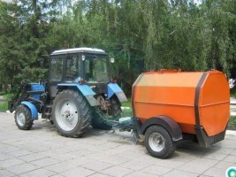 Аренда поливомоечной машины МТЗ 82