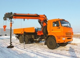 Крано-манипуляторная установка (КМУ)