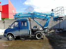 Аренда автовышки на базе "Газель"