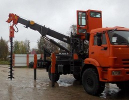 Услуги ямобура (вездеход)