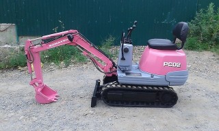 Японский мини-экскаватор KOMATSU PC02-1a