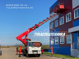Аренда автовышек 18-45 метров
