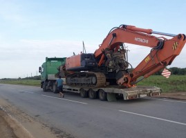 Перевозки тралом габарит/негабарит