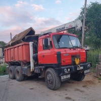 Вездеход самосвал с КМУ