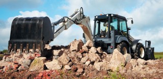 Экскаватор-погрузчик в аренду TEREX 990