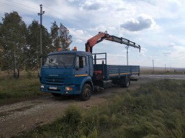 Услуги манипулятора, аренда самопогрузчика
