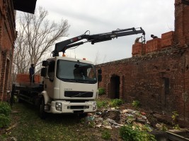 Услуги манипулятора борт 10 тонн стрела 5 тонн