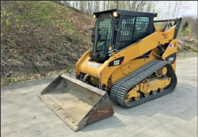 "Мини-погрузчик Caterpillar 259B гусеничный"
