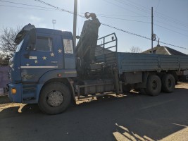 Камаз с краном-манипулятором