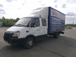 Грузоперевозки газель, будка 4.20 м