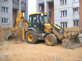 Аренда Экскаватор погрузчик JCB.