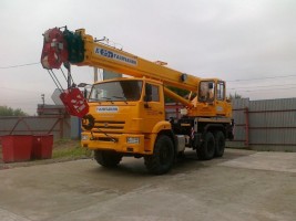 Аренда автокрана 25т