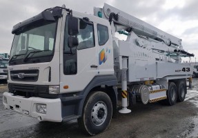 Автобетононасос KCP 42ZX5170 Daewoo Novus 6х4