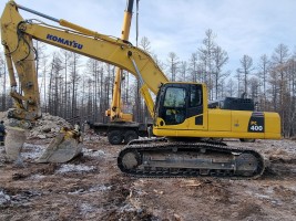 Услуги экскаватора KOMATSU PC 400-8