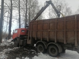 Камаз 65115 ломовоз 