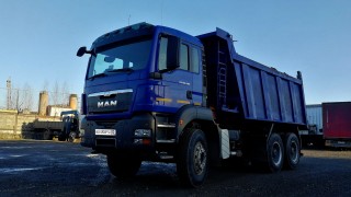 Аренда и услгу самосвала MAN 6х4
