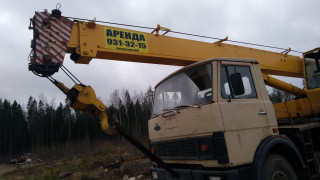 Автокран Сосново аренда услуги заказ