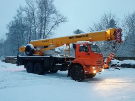 Аренда и услуги автокрана, разная грузоподъемность для любых целей
