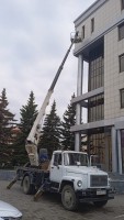 Подача автовышки 22 ТА, ГАЗ 3309