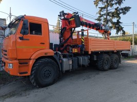 Аренда и услуги манипулятора-вездехода, стрела 7.2 т, 19 м, борт 15 т, 6 м