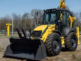 Аренда экскаватора погрузчика New Holland B115B в Москве и МО