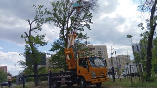 Аренда автовышки 30м с оператором