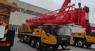 Автокран SANY 55т/45м