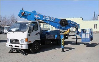 Аренда автовышки 14м, 0.3т