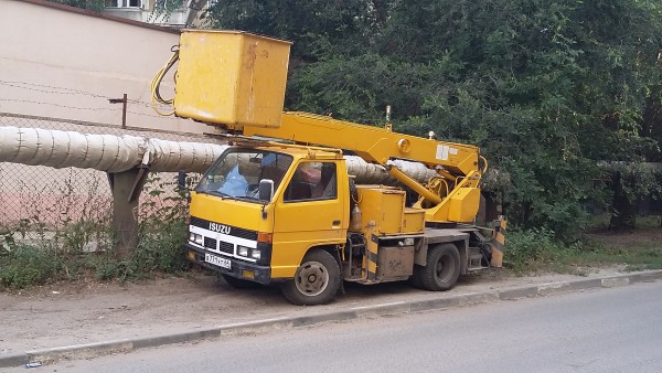 Услуги автовышки ISUZU