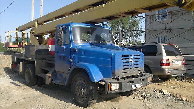 Заказ спецтехники - автовышка ЗИЛ 22м