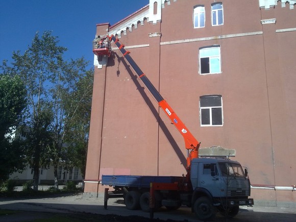 Автовышка в парке машины от 18 до 32м