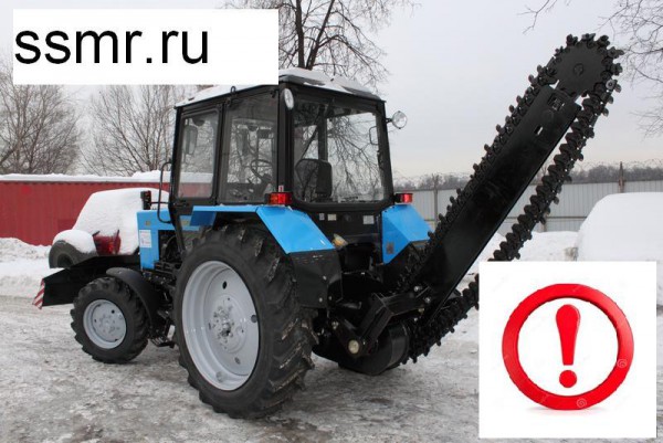Услуги Бары Аренда Грунторез траншеекопатель МТЗ-82 ГРУНТОРЕ З