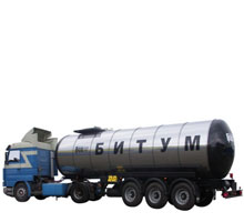 Перевозка битума битумовозом МАЗ, Термос 25700