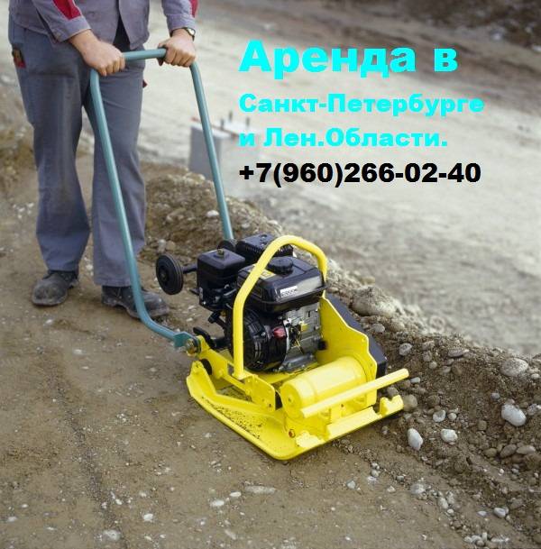 Прокат виброплиты wacker neuson