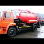 Откачка илососом Камаз КО-530