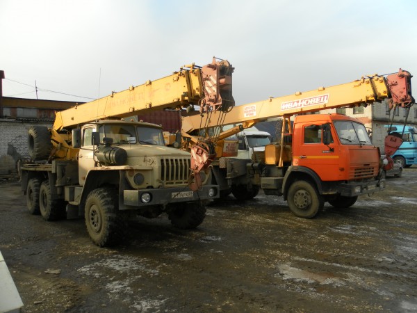Автокран Камаз / Урал г/п 16 тонн