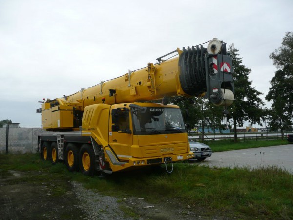 Вызов крана автомобильного GROVE GMK 100 тонн