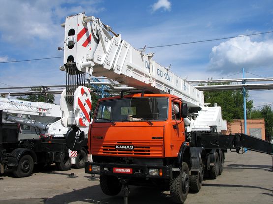 Вызов крана автомобильного СОКОЛ, СКАТ 50тн