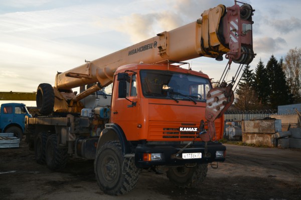 Заказ крана автомобильного вездеход КС 45717К-3Р