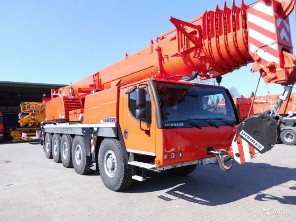 Заказать кран автомобильный 100 тонн Libherr LTM 1110