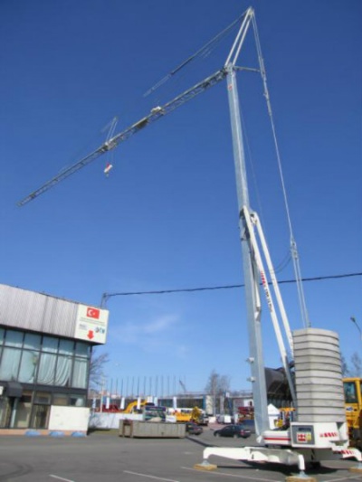 Сдам в аренду башенный кран Terex cbr 40H-4
